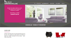 Desktop Screenshot of meubles-granouillac.fr